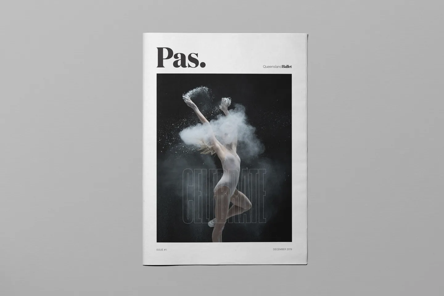 Cover design for Pas publication